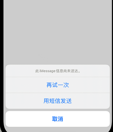 勐海apple维修iPhone上无法正常发送iMessage信息