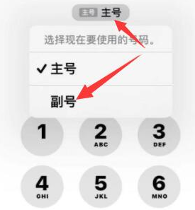 勐海苹果14维修店分享iPhone 14 Pro Max使用副卡打电话的方法 