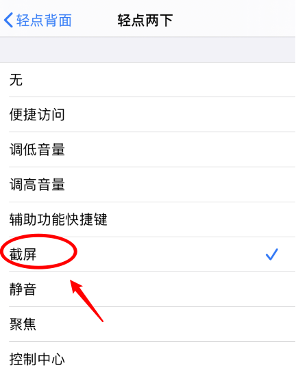勐海苹果手机维修分享iPhone12如何启用双击截屏 